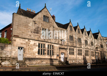 Queen Elizabeth`s Grammar School, Ashbourne, Derbyshire, England, UK Stock Photo